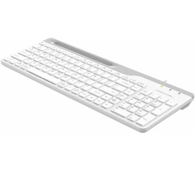 A4TECH Клавиатура Fstyler FK25 белый/серый USB slim [1530217]