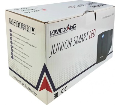 ИБП ИМПУЛЬС ИБП Юниор Смарт 600, 600ВA [js60113]