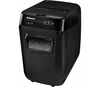шредеры FELLOWES Уничтожитель бумаг AutoMax 200M, с автоподачей, P-5, 2x14 мм, 200 лист. одновременно, 32л [fs-46563]