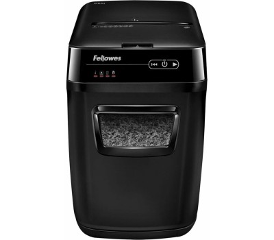 шредеры FELLOWES Уничтожитель бумаг AutoMax 200M, с автоподачей, P-5, 2x14 мм, 200 лист. одновременно, 32л [fs-46563]