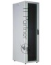 LANDE Шкаф коммутационный DYNAmic Basic (LN-DB22U6080-LG-BAAA) напольный 22U 600x800мм пер.дв.стекл задн.дв.стал.лист направл.под закл.гайки 600кг серый 43кг 1125мм IP20 сталь