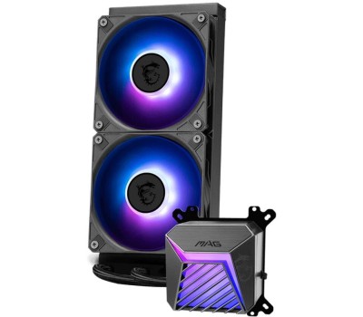 MSI Жидкостная система охлаждения MAG CORELIQUID A15 240 2x ARGB Fan, ARGB Block