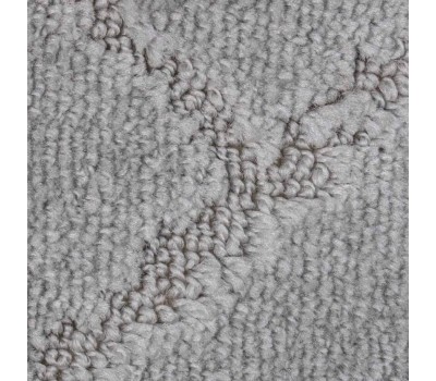 САНАКС - Коврик в ванную КЛАССИК УНИ 201825, двойной Светло-Серый, 55х90 + 45х55 см, 100% полиэстер 00360