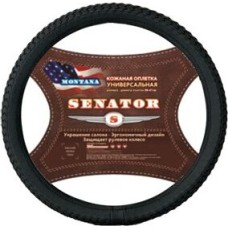 оплетка рулевого колеса SENATOR (OPLS1501) оплетка на руль Montana M(38см), черный