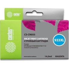 Картридж CACTUS CS-CN055 №933 пурпурный (14мл) для HP/ DJ 6600