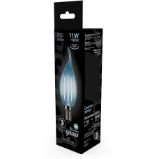 GAUSS Лампа филам. Filament 11Вт цок.:E14 свеча 220B 4100K св.свеч.бел.нейт. CF35 (упак.:1шт) (104801211)
