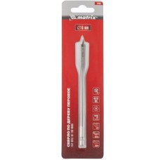 MATRIX Сверло по дереву перовое, 6 мм шестигранный хвостовик 70400