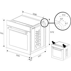 Независимый электрический духовой шкаф BEKO BBIM13301B