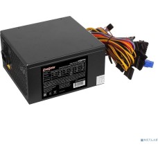 Блок питания Exegate EX282073RUS Блок питания 550W 550PPX RTL, ATX, black, APFC, 14cm, 24p+(4+4)p PCI-E,4*IDE,5*SATA, FDD