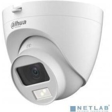 DAHUA DH-HAC-HDW1200CLQP-IL-A-0280B-S6 Уличная турельная HDCVI-видеокамера с интеллектуальной двойной подсветкой 2Мп, объектив 2.8мм, ИК 20м, LED 20м, IP67, корпус: пластик, быстрый монтаж
