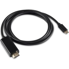 BURO Кабель-переходник аудио-видео USB Type-C (m) - HDMI (m), ver 2.0, 1.5м, черный [bu-typec-hdmi-1.5m]