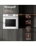 Духовой шкаф WEISSGAUFF Духовой шкаф электрический EOM 751 PDW, 72л, дверца с 3 стеклами, белый