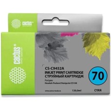 Картридж CACTUS Картридж CS-C9452A, №70, голубой пигментный / CS-C9452A
