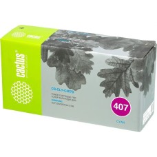 Картридж CACTUS Картридж CS-CLT-C407S, CLT-C407S, голубой / CS-CLT-C407S