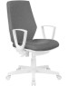 Кресло компьютерное БЮРОКРАТ Кресло CH-W545, ткань, до 120кг, пружинно-винтовой, серый