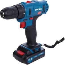 Дрель КРАТОН Дрель-шуруповерт CD-14,4-Li-1,5, 1.5Ач, с двумя аккумуляторами [3 11 01 055]