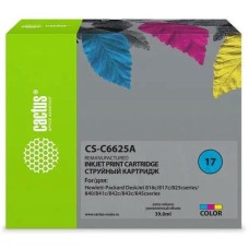 Картридж CACTUS Картридж CS-C6625A, №17, многоцветный / CS-C6625A