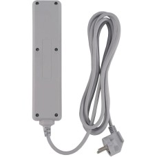 BURO Сетевой фильтр 400SL-3-G, 3м, серый