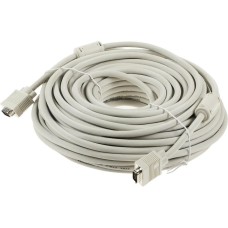 NONAME Кабель DB15 (m) DB15 (m) 30м (CABLE30) феррит.кольца белый