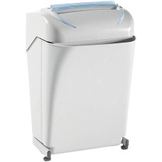 KOBRA Шредер 240 C2 Turbo E/S белый (секр.P-5) фрагменты 17лист. 35лтр. скрепки скобы пл.карты CD