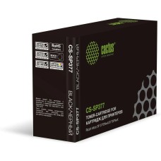 Картридж лазерный CACTUS Картридж лазерный CS-SP377 408162 черный (6400стр.) для Ricoh Aficio SP 377DNwX/377SFNwX