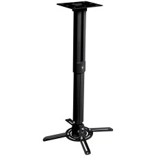 BURO Кронштейн для проектора PR05-B черный макс.13.6кг потолочный поворот и наклон