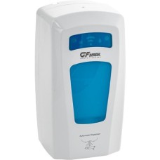 GFmark - Дозатор СЕНСОРНЫЙ, для жидкого МЫЛА , пластик АБС, БЕЛЫЙ, с двойным окошком и регулировкой объёма жидкости, 1000 мл 719