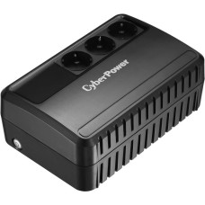 CYBERPOWER UPS BU600E, 600VA/360W, L-INT, A.SIN, LED, SCHUKOx3