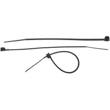 ЗУБР КС-Ч2, 3.6 x 150 мм, нейлон РА66, 50 шт, черные, кабельные стяжки, Профессионал (4-309037-36-150)