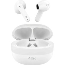 TWS наушники TTEC Наушники беспроводные AirBeat Crisp TWS Bluetooth Headset. Цвет: белый