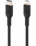 BELKIN Кабель BoostCharge USB-C Braided Cable with Lightning Connector. Длина: 2м. Цвет: черный