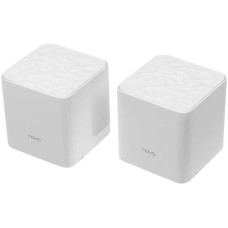 TENDA Роутер беспроводной NOVA MW3 (MW3(2-PACK)) AC1200 10/100BASE-TX белый (упак.:2шт)