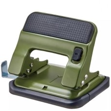 KW-TRIO Дырокол 09616GREEN макс.:30лист. металл зеленый отв.:2