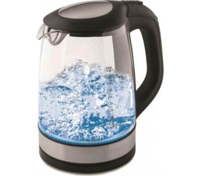 Чайник электрический SCARLETT SC-EK27G19 черное стекло 2,2л
