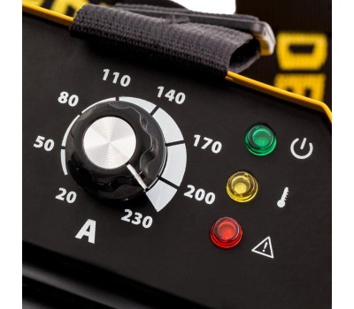 Сварочное оборудование DENZEL Аппарат инвертор. дуговой сварки DS-230 Compact, 230 А, ПВ 70%, диам.эл. 1,6-5 мм 94374