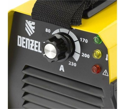 Сварочное оборудование DENZEL Аппарат инвертор. дуговой сварки DS-230 Compact, 230 А, ПВ 70%, диам.эл. 1,6-5 мм 94374