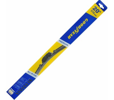 Щетка стеклоочистителя GOODYEAR GY000440 PREMIUM 20''/51см бескаркасная