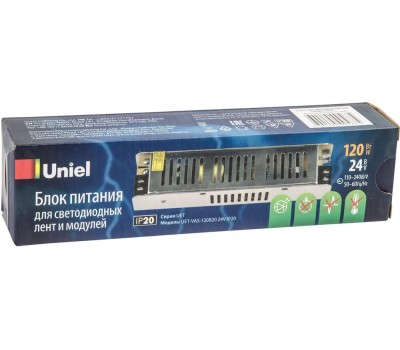 Не герметичные (класс защиты IP 20) UNIEL (UL-00002431) UET-VAS-120B20 24V IP20