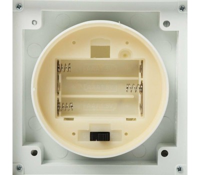 NEON-NIGHT (513-042) Декоративный фонарь со свечкой, белый , 10.5х10.5х24 см, цвет Теплый