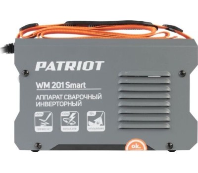 Аппарат сварочный PATRIOT 605302137 WM 201SMART MMA Аппарат сварочный