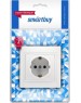 Розетка SMARTBUY (SBE-01w-16-S1-Z) Венера, 1-местная, белый