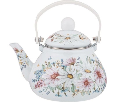 Чайник AGNESS 934-430 ДВОРЦОВЫЙ ПАРК эмал. 1,3л