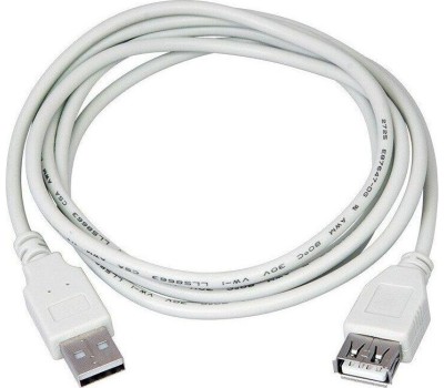 Дата-кабель REXANT (18-1116) Кабель USB (шт. USB A - гн. USB A) 3 метра, серый REXANT