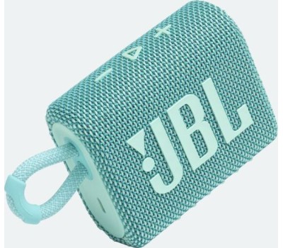 Колонка портативная JBL GO 3 TEAL бирюзовая (JBLGO3TEAL) [ПИ]