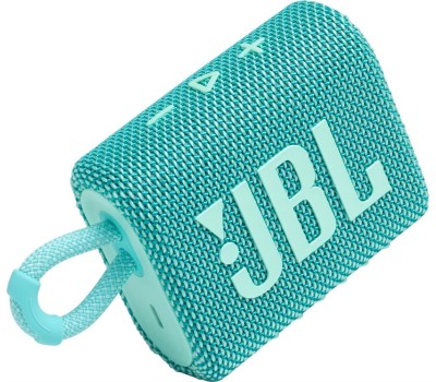 Колонка портативная JBL GO 3 TEAL бирюзовая (JBLGO3TEAL) [ПИ]
