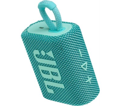 Колонка портативная JBL GO 3 TEAL бирюзовая (JBLGO3TEAL) [ПИ]