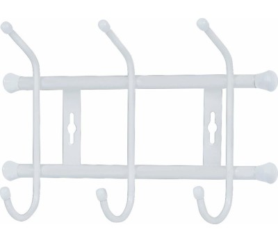 Вешалка настенная NIKA Вешалка настенная (ВН3/МС матовый серый)