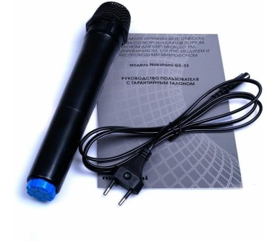 Мидисистема NAKATOMI GS-33 черный