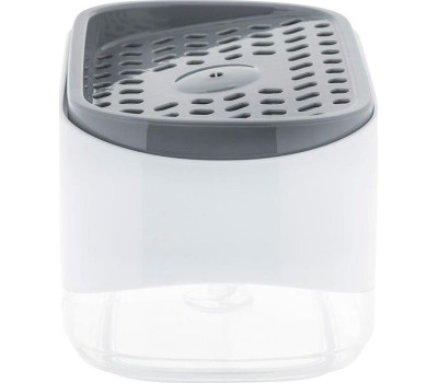 LEONORD Диспенсер для моющего средства SAUBER (нажимной, с держателем губки)