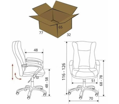 Компьютерное\Офисное кресло ЯРКРЕСЛА Кресло Кр45 ТГ ПЛАСТ SR60 (ткань малиновая)